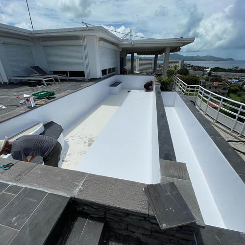 Construction de piscine Martinique